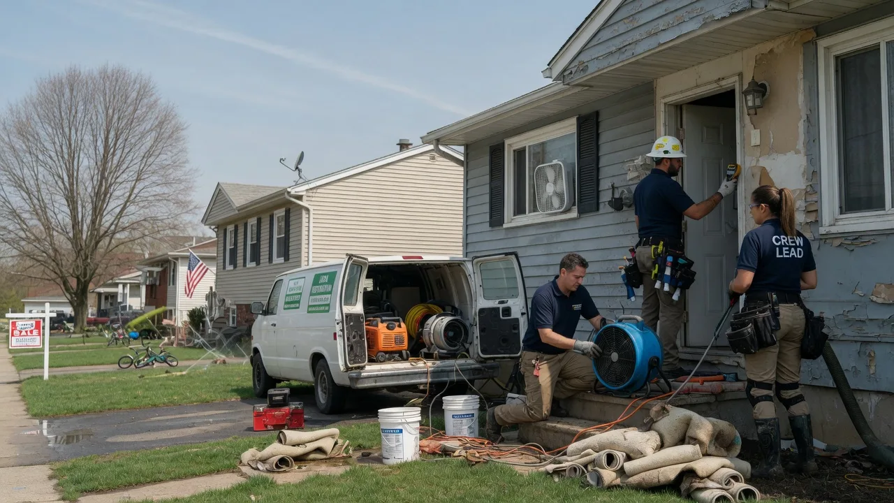 Flood Cleanup in Rush Springs, OK near me