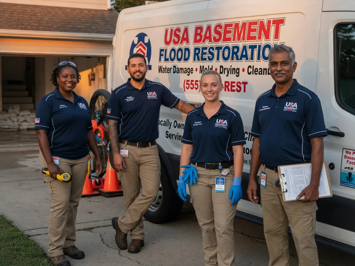 Basement Flood Cleanup company in Rush Springs, OK